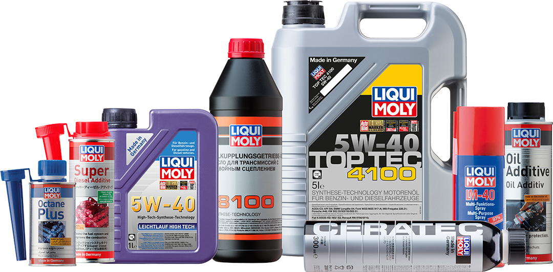 Liqui Moly product range