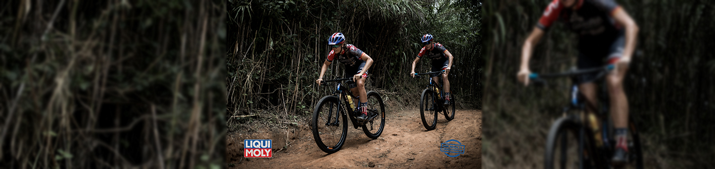 Liqui Moly sponsored cyclists training for Cape Epic race