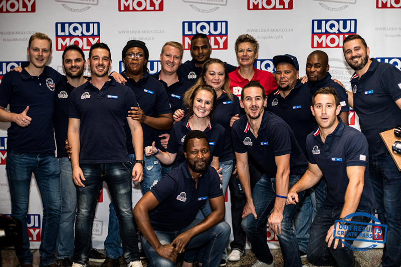 Liqui Moly team celebrating
