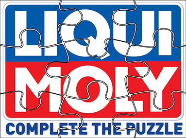 Puzzle of Liqui Moly logo