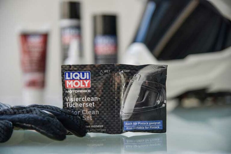 Taking a clean view on the world, with Liqui Moly’s Visor Clean Cloth