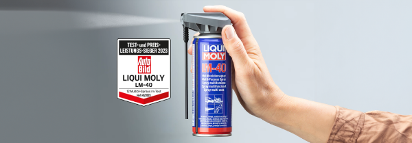 Penetrating oils under test: LM 40 Multi-Purpose Spray is test champion and price/performance winner